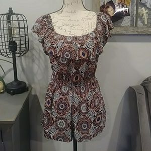 4for $15 ruffle collar romper